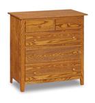 Amish Shaker Five Drawer Child's Chest of Drawers