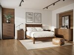 Amish Williamsburg Panel 5-Piece Bedroom Set
