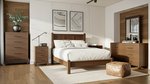 Amish Williamsburg Panel 5-Piece Bedroom Set