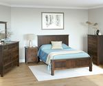 Amish Mt. Osos Panel 5-Piece Bedroom Set