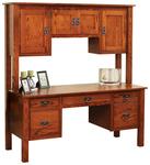 Post Mission Desk with Optional Hutch