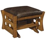 Leavenworth Upholstered Gliding Ottoman