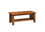 McCoy Mission Coffee Table with Optional Lift-Top