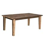 Amish Edinburgh Reclaimed Barn Wood Extension Dining Table