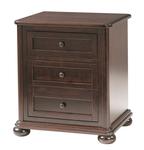 Hyde Park Three Drawer Nightstand