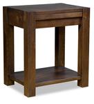 Big Sur Single Drawer Open Nightstand