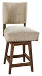 Tiana Upholstered Swivel Stool