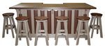 Eco Poly Outdoor Furniture Heritage 8' Bar Set