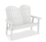 Beachfront Poly Adirondack Bench