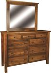 Lindholt High Dresser with Optional Mirror