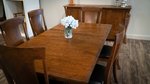 Memphis Trestle Dining Room Table from DutchCrafters Amish Furniture