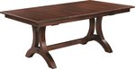 Amish Memphis Trestle Dining Table