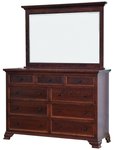 Chattam Tall Dresser with Optional Mirror