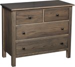 Amish Jasper Mission Kid's 4-Drawer Changer