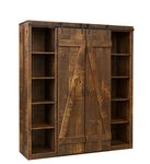 Barn Door Bookcase
