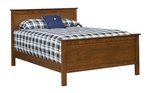 Amish Solid Wood Shoreview Panel Bed