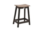 Berlin Gardens Outdoor Poly Saddle Counter Stool