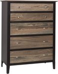 Amish McLean Five Drawer Chest - Quick Ship
