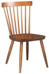 Amish American Farmhouse Windsor Dining Side Chair