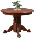 Cary Single Pedestal Extension Dining Room Table