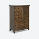 Amish Mt. Osos 5-Drawer Man's Chest
