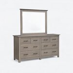 Amish Richey 66" Dresser with Optional Mirror