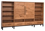 Amish 125" Cooper Entertainment Center Wall Unit