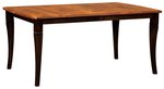 Brown Maple Newbury Leg Extension Table - Quick Ship