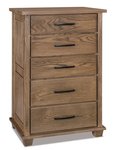 Amish Modern Farmhouse 5-Drawer Chest