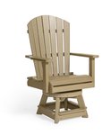 Leisure Lawns Bistro Poly Swivel Dining Chair