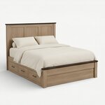Richey Panel Platform Bed with Drawers