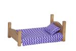 Wooden Toy Doll Bed