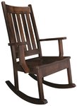 Harrison Brown Maple Rocker - Quick Ship