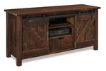 Houston LCD Stand with Two Doors and One Drawer - Quick Ship