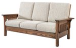 Leah Mission Sofa - Quick Ship