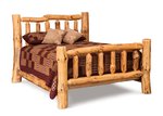 Amish Quick Ship Log Bed