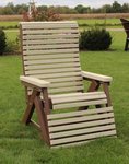Seaside Poly Rollback Reclining Chair - Quick Ship
