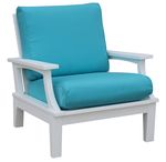 Eco Poly Outdoor Heritage Deep Seat Chair with Cushions