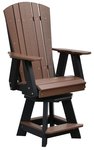 EcoPoly Lumber Outdoor Heritage Balcony Swivel Chair