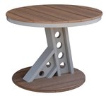Eco Poly Outdoor Manhattan Rise Table