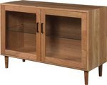 Mid Century Modern Curio Console