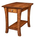 Ensinada Quick Ship End Table with One Drawer
