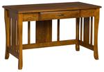 Kingsman Cherry Writing Desk with One Drawer - Quick Ship