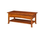 Amish Breezy Point Coffee Table with Lift Top