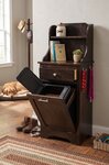 Amish Multi-Purpose Pet Food Cabinet With Tilt Out