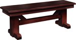 Amish Mission Dining Bench
