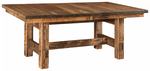 Dutton Rough Sawn Trestle Table