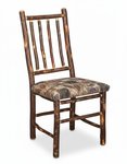 Hickory Log Side Dining Chair
