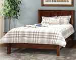 La Crosse Bed in Brown Maple - Quick Ship