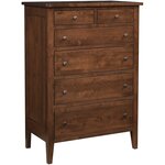 Amish Solid Wood Chelsea 6-Drawer Chest of Drawers